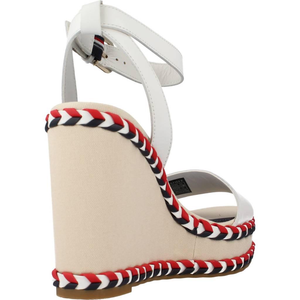 TOMMY HILFIGER NEW WEDGE en color BLANCO (3)