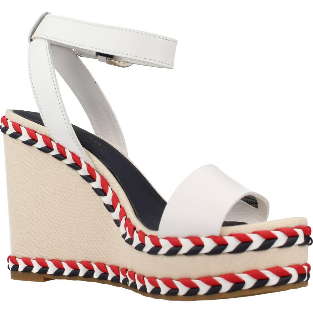 TOMMY HILFIGER NEW WEDGE en color BLANCO (5)