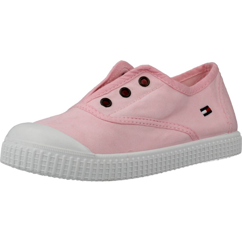 TOMMY HILFIGER EASY ON SNEAKER en color ROSA  (1)
