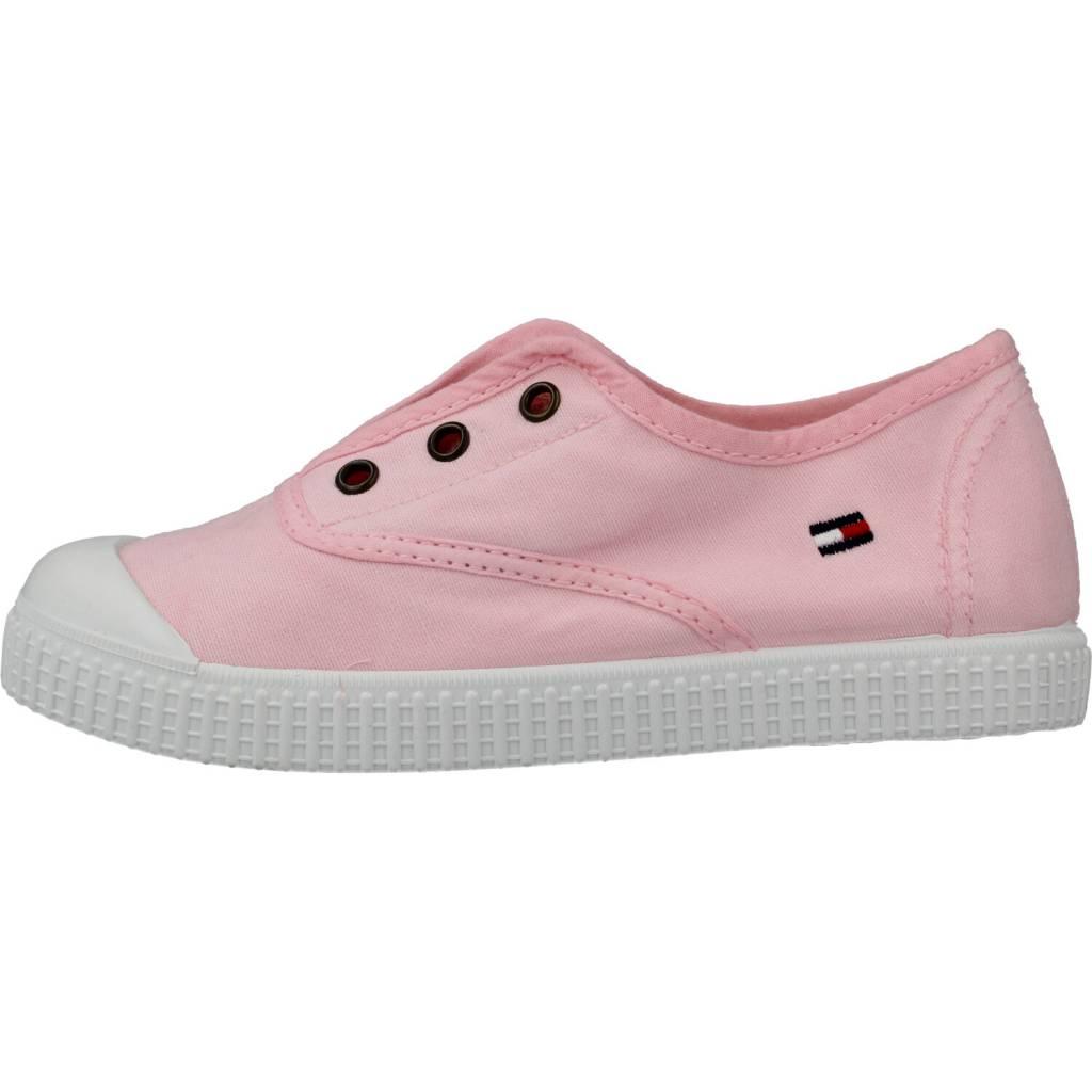 TOMMY HILFIGER EASY ON SNEAKER en color ROSA (2)