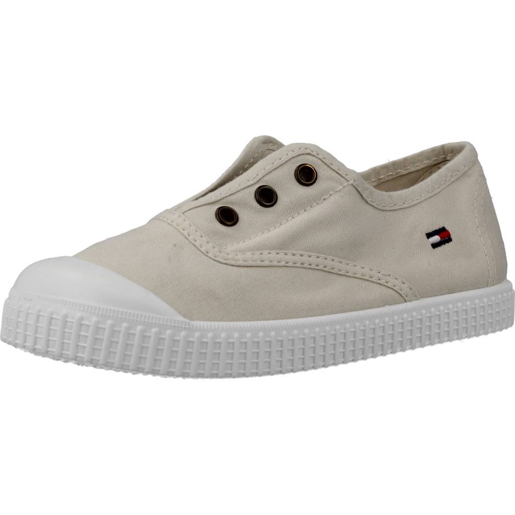TOMMY HILFIGER SNEAKER EASY ON en color BEIS (1)