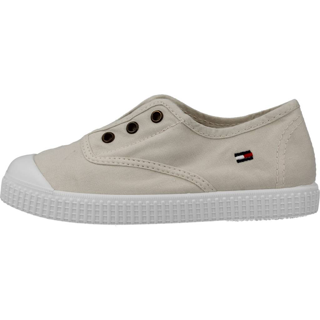 TOMMY HILFIGER SNEAKER EASY ON en color BEIS (2)