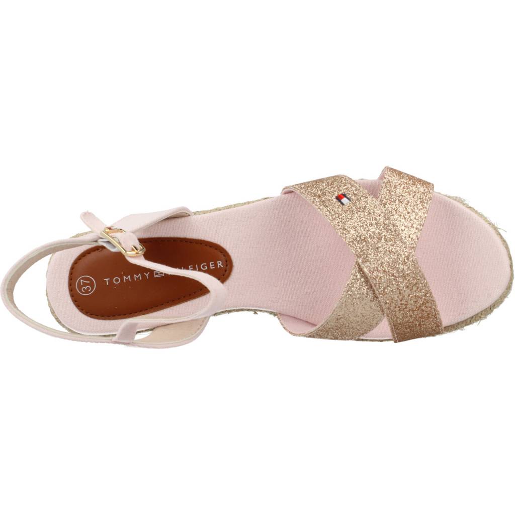 TOMMY HILFIGER ROPE SANDAL en color ROSA (7)