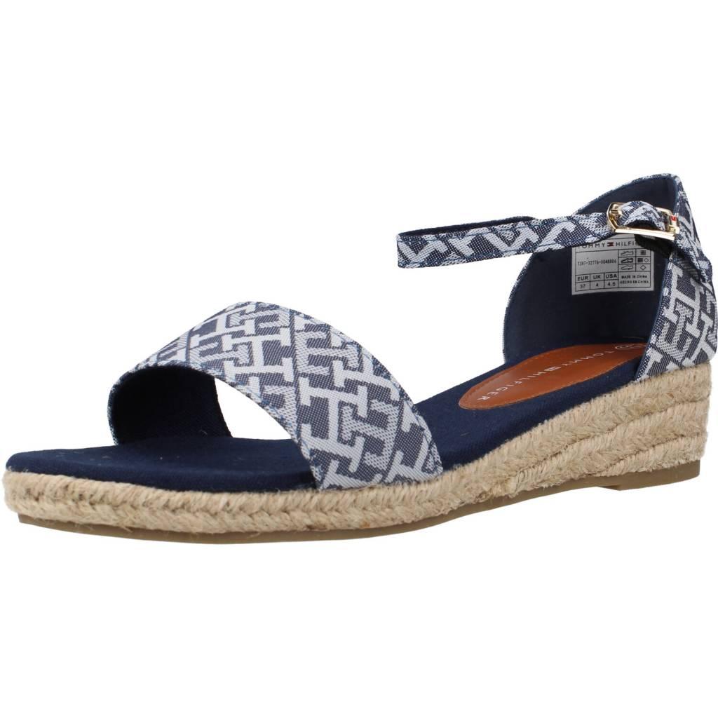 TOMMY HILFIGER SANDAL DENIM en color AZUL (1)