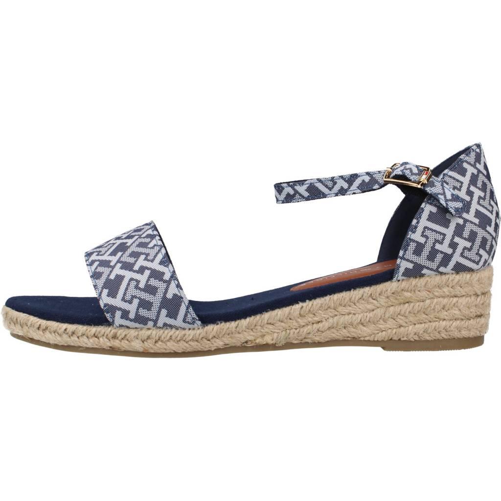 TOMMY HILFIGER SANDAL DENIM en color AZUL (2)