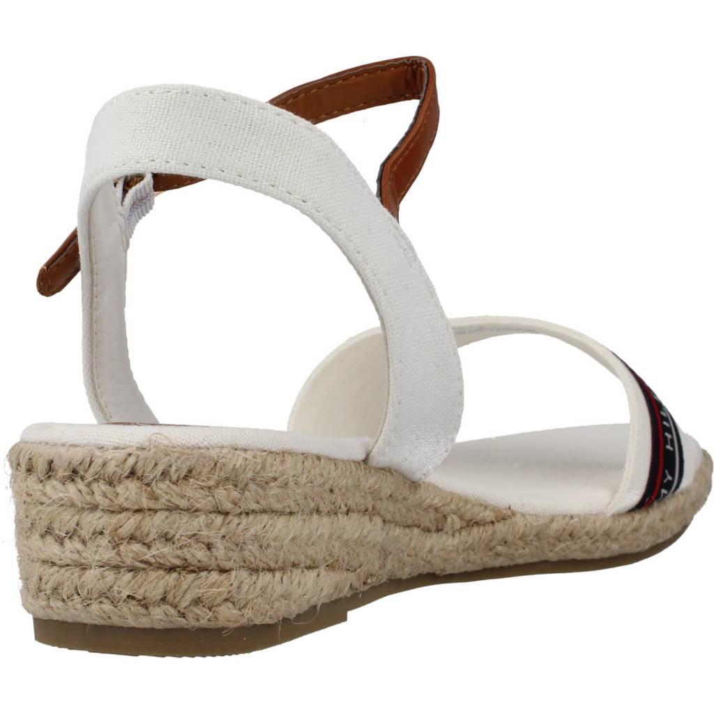 TOMMY HILFIGER ROPE WEDGE en color BLANCO (3)