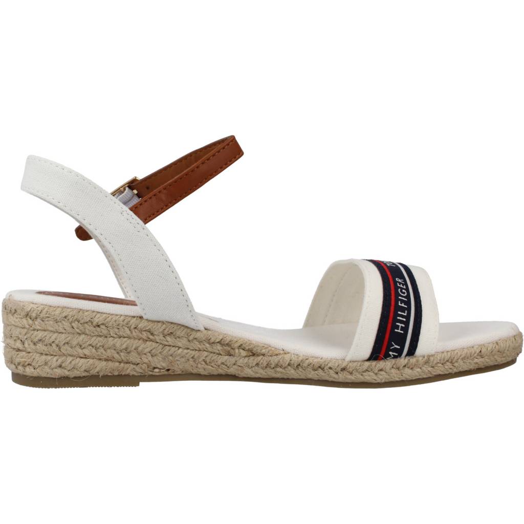 TOMMY HILFIGER ROPE WEDGE en color BLANCO (4)