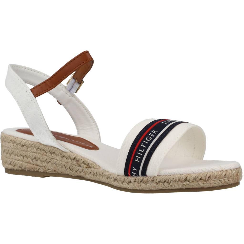 TOMMY HILFIGER ROPE WEDGE en color BLANCO (5)