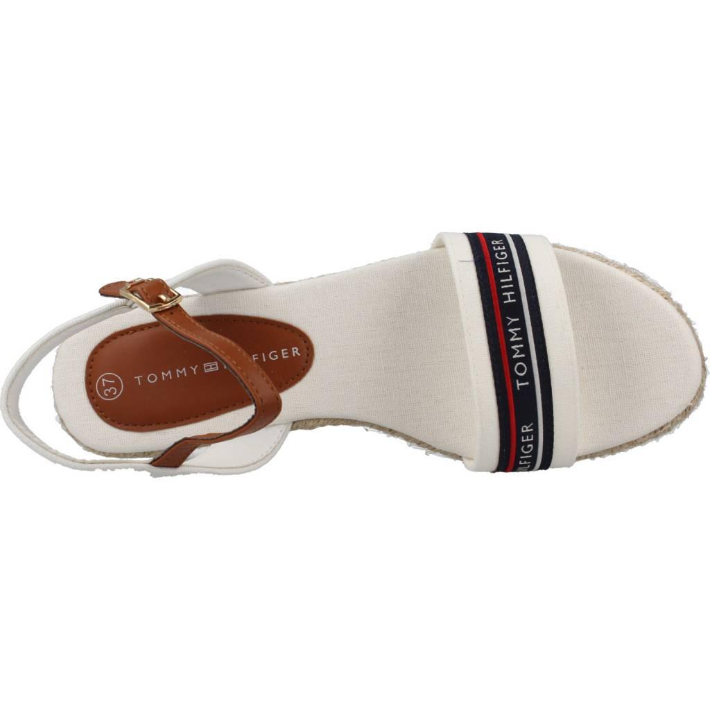 TOMMY HILFIGER ROPE WEDGE en color BLANCO (7)