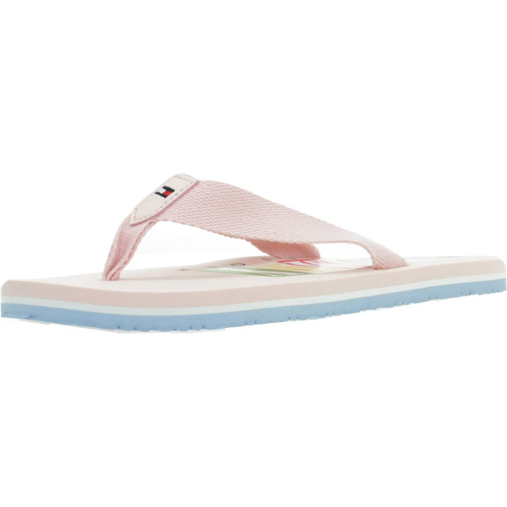TOMMY HILFIGER LOGO FLIP PLOP en color ROSA (1)