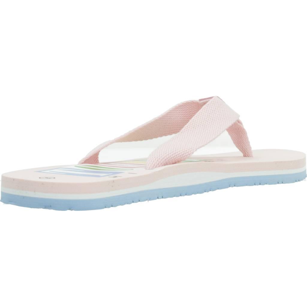 TOMMY HILFIGER LOGO FLIP PLOP en color ROSA (3)
