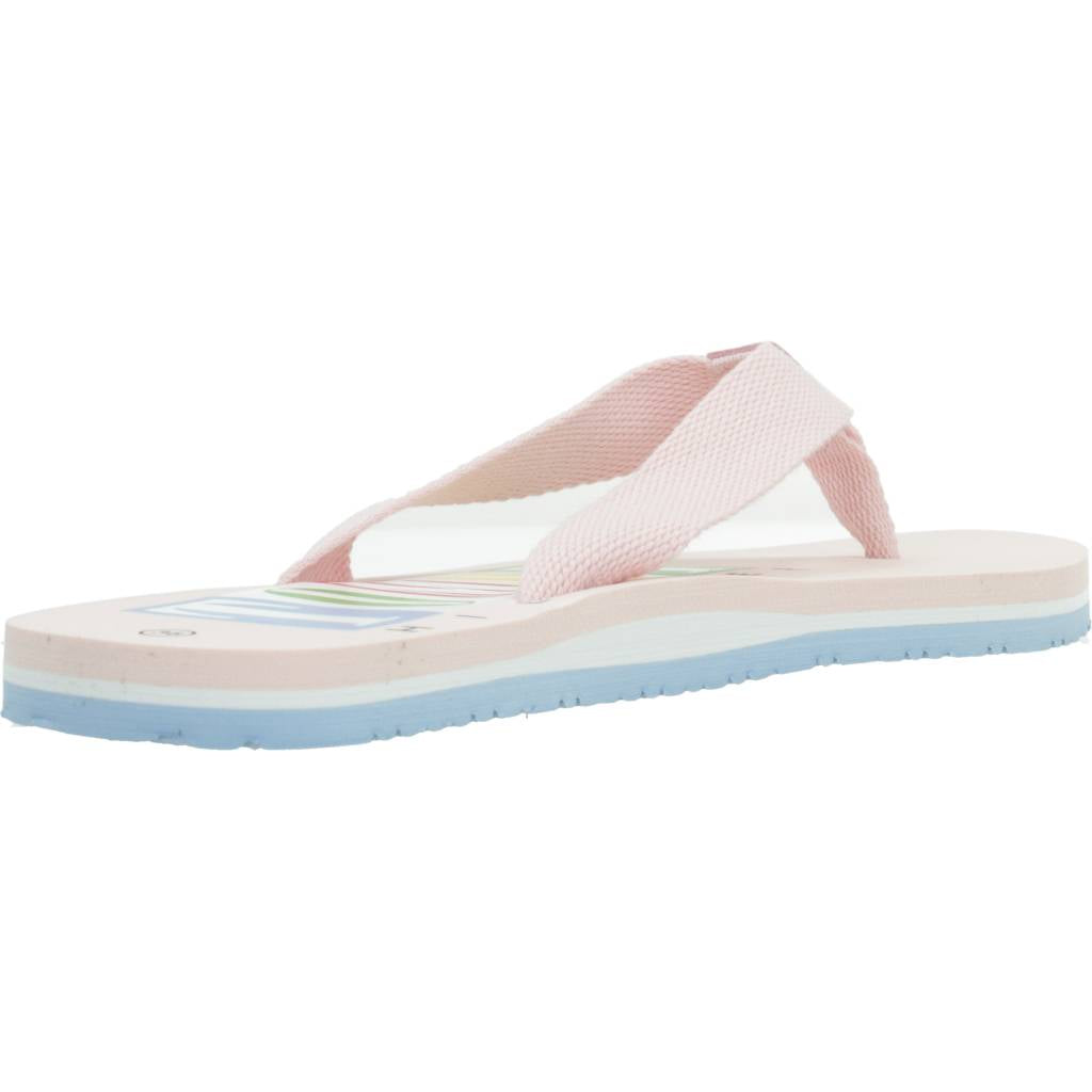 TOMMY HILFIGER LOGO FLIP PLOP en color ROSA (3)