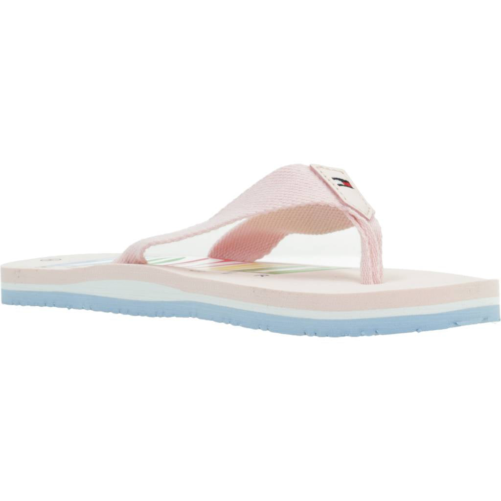 TOMMY HILFIGER LOGO FLIP PLOP en color ROSA (5)
