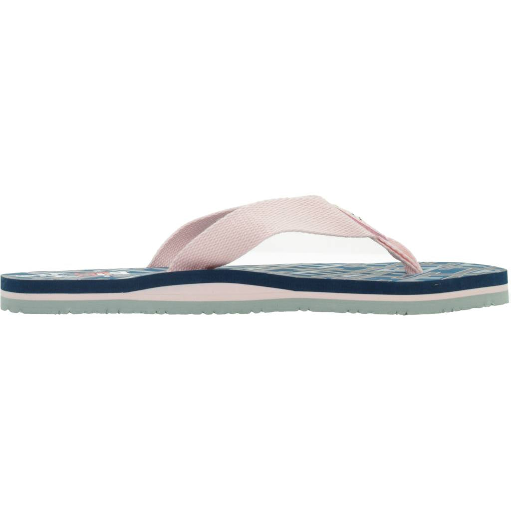TOMMY HILFIGER LOGO FLIP PLOP en color ROSA (4)