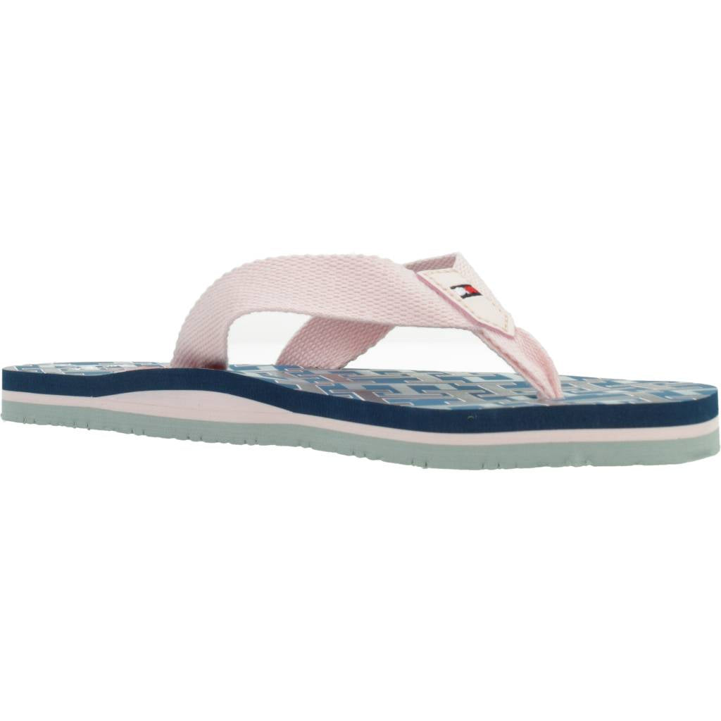 TOMMY HILFIGER LOGO FLIP PLOP en color ROSA (5)