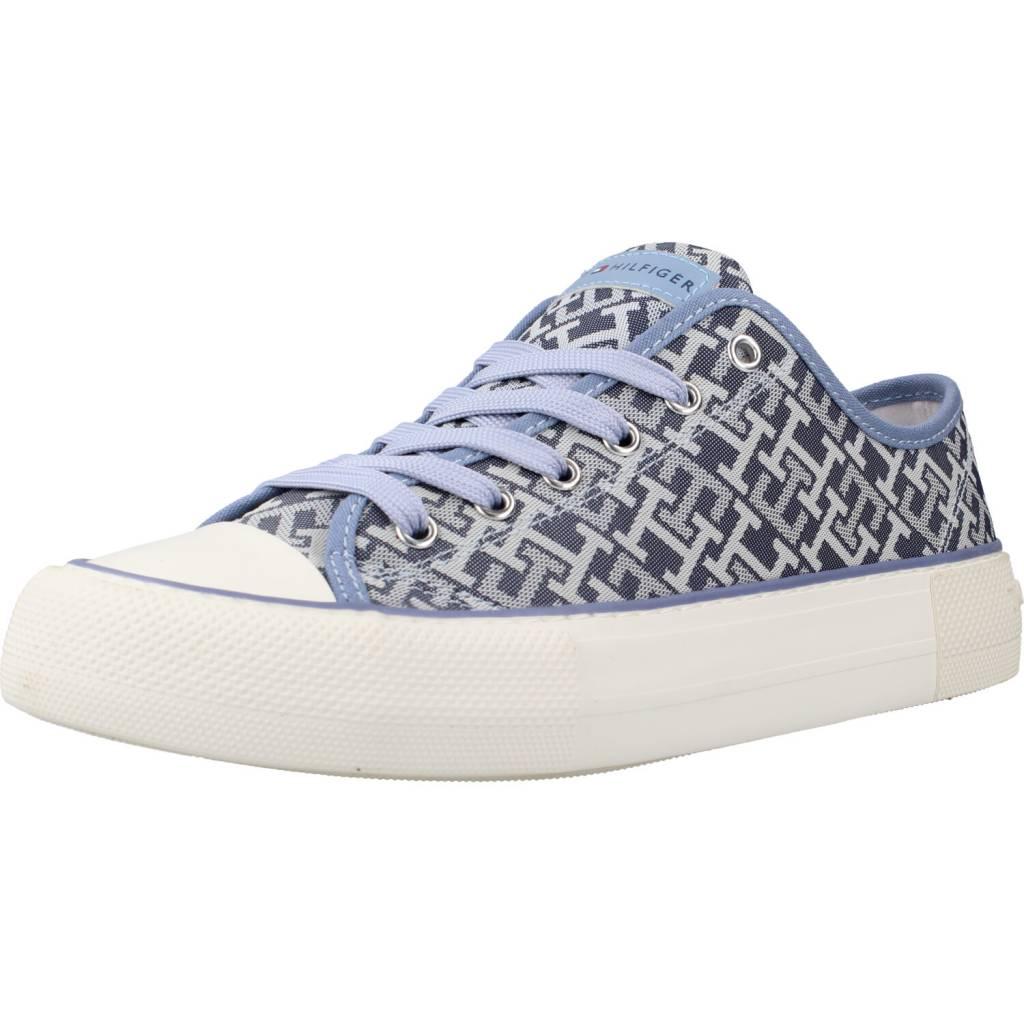TOMMY HILFIGER SNEAKER LACE UP en color AZUL (1)