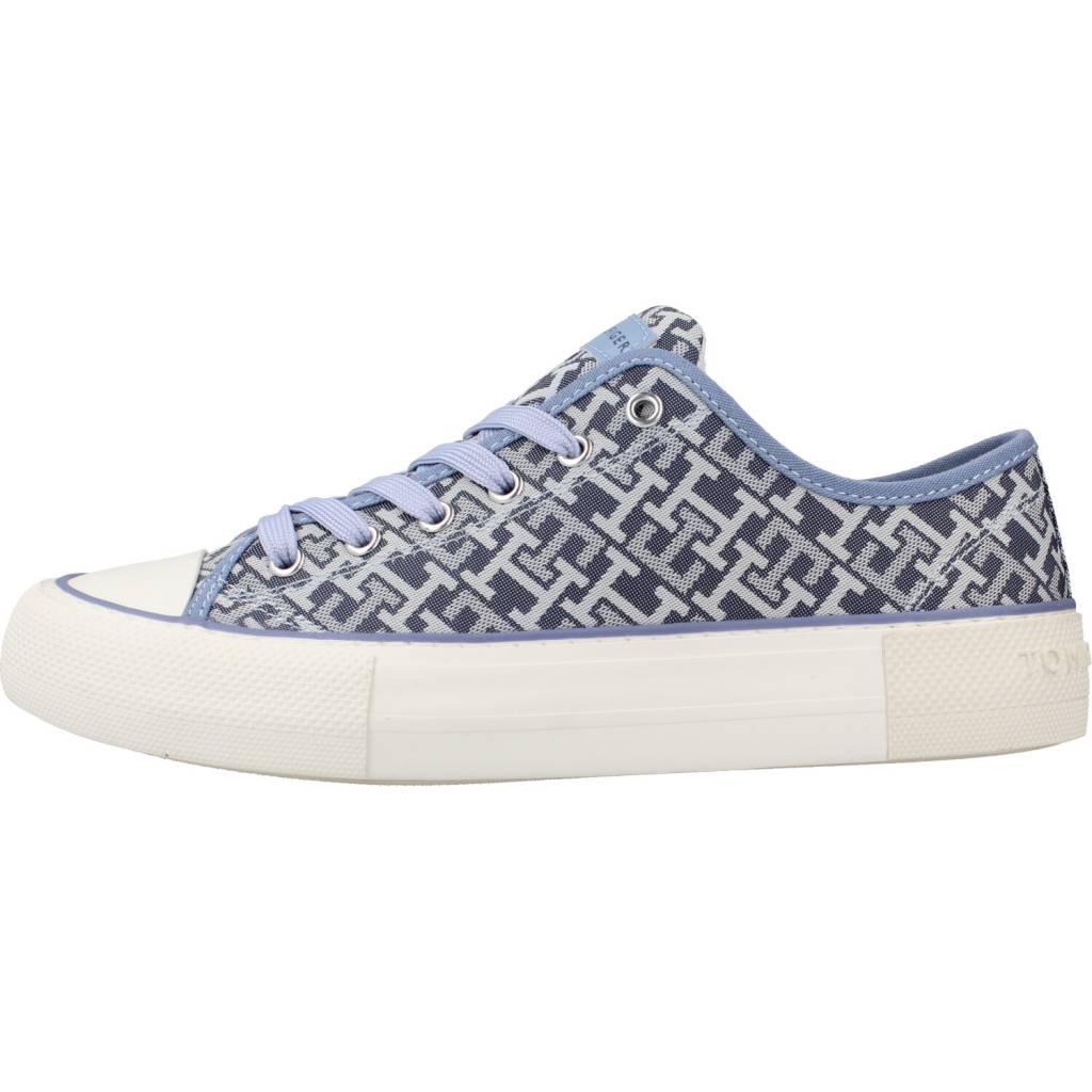 TOMMY HILFIGER SNEAKER LACE UP en color AZUL (2)