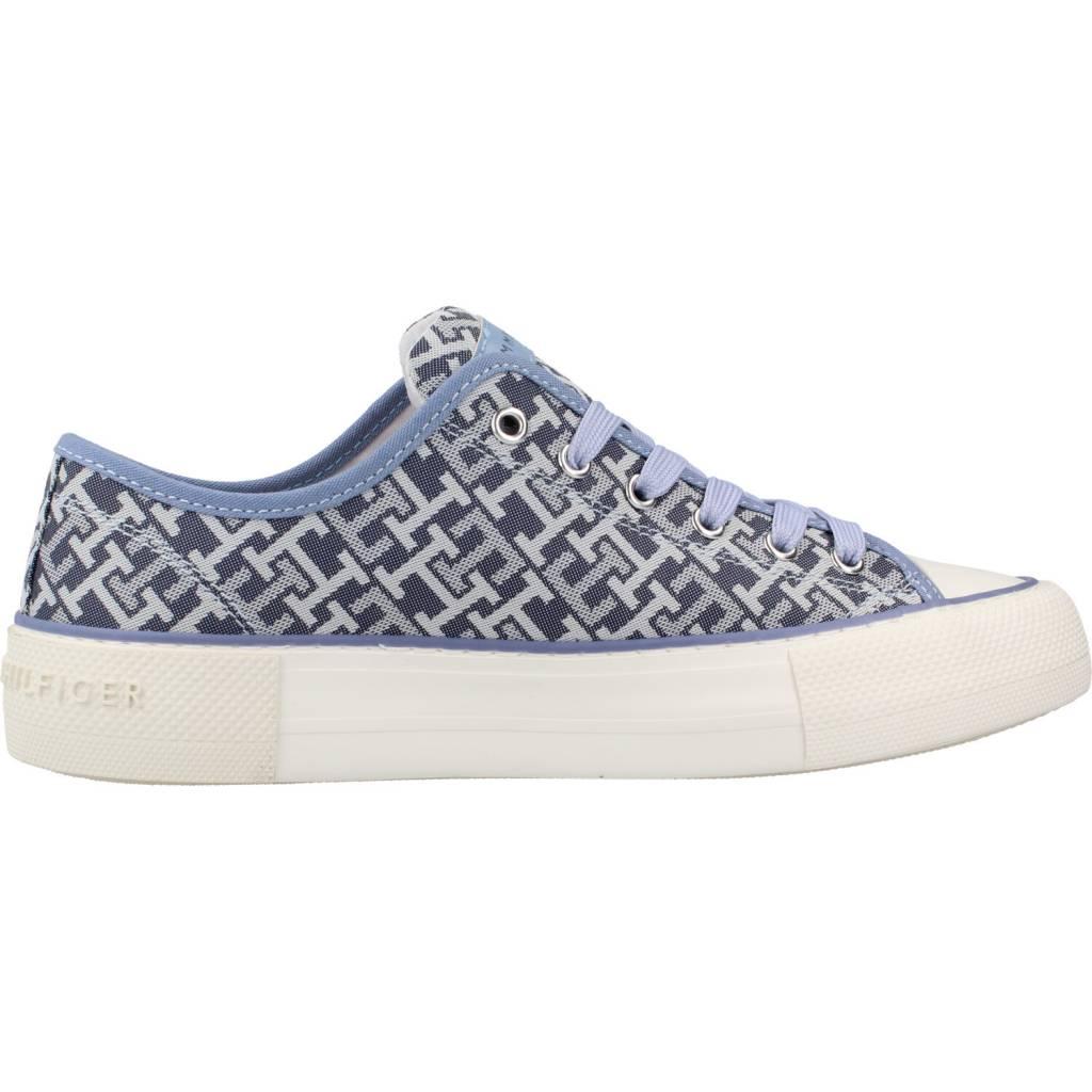 TOMMY HILFIGER SNEAKER LACE UP en color AZUL (4)