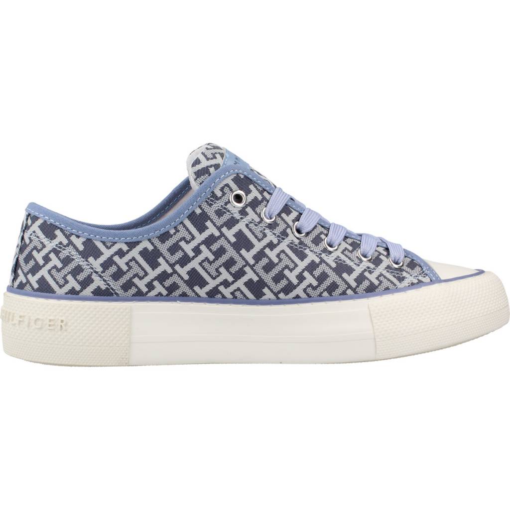 TOMMY HILFIGER SNEAKER LACE UP en color AZUL (4)
