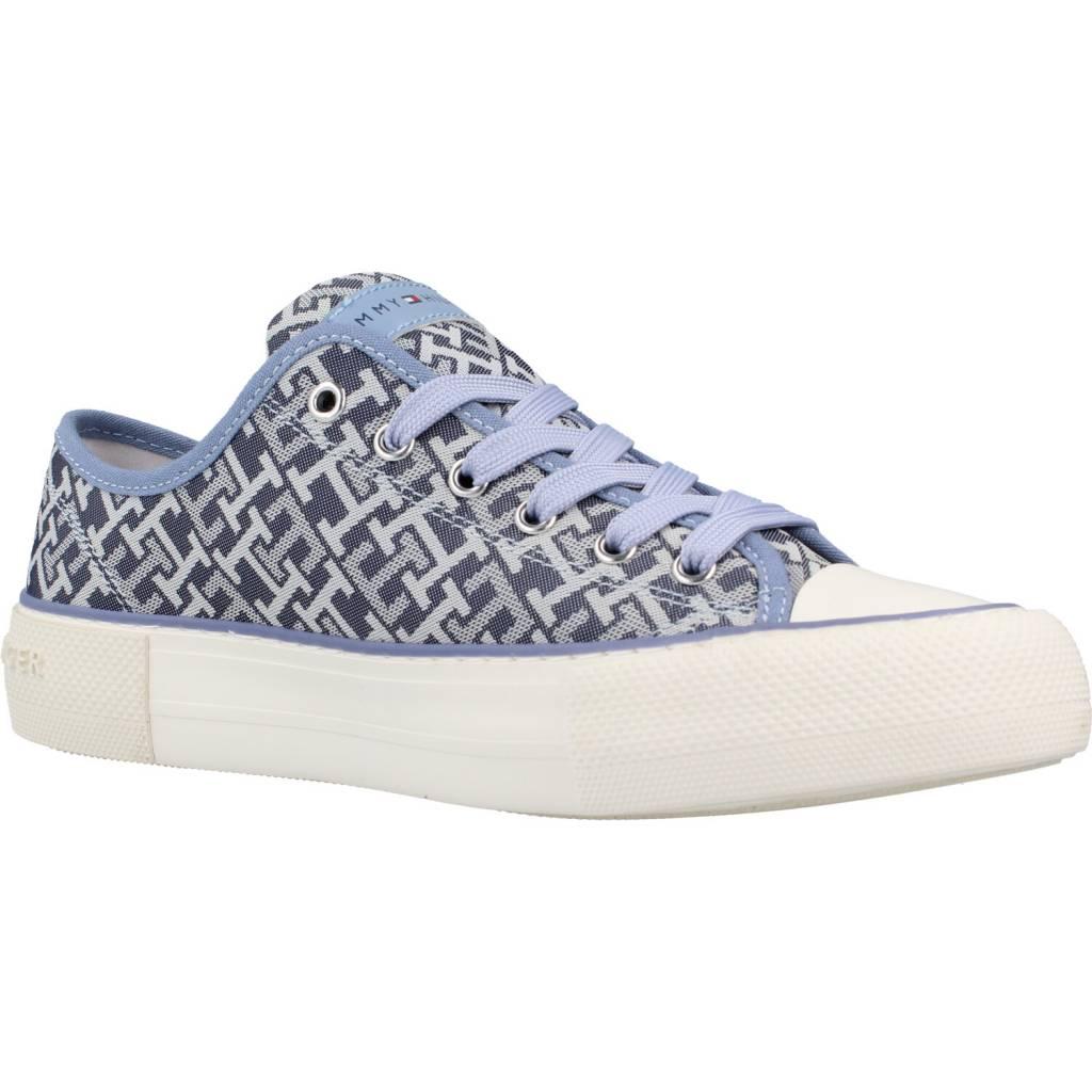 TOMMY HILFIGER SNEAKER LACE UP en color AZUL (5)