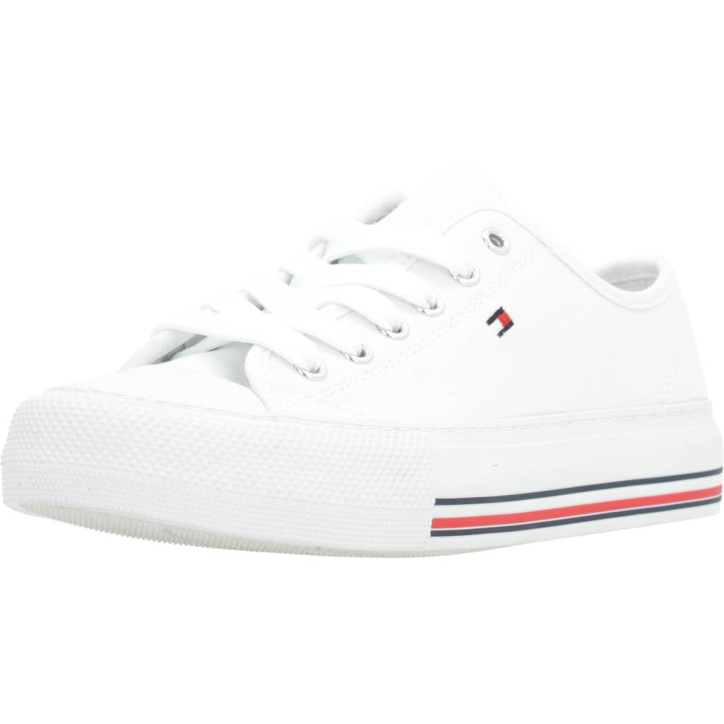 TOMMY HILFIGER LACE UP en color BLANCO (1)