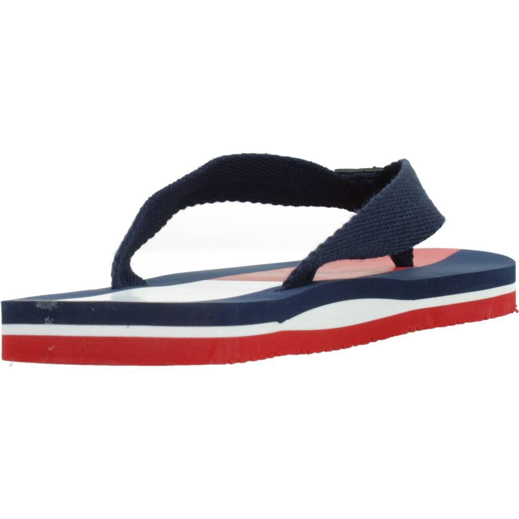 TOMMY HILFIGER FLAG FLIP FLOP en color AZUL (3)