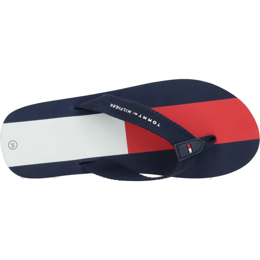 TOMMY HILFIGER FLAG FLIP FLOP en color AZUL (7)