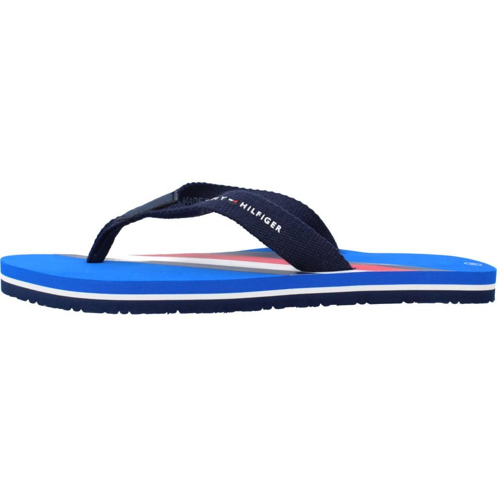TOMMY HILFIGER STRIPES FLIP FLOP en color AZUL (2)
