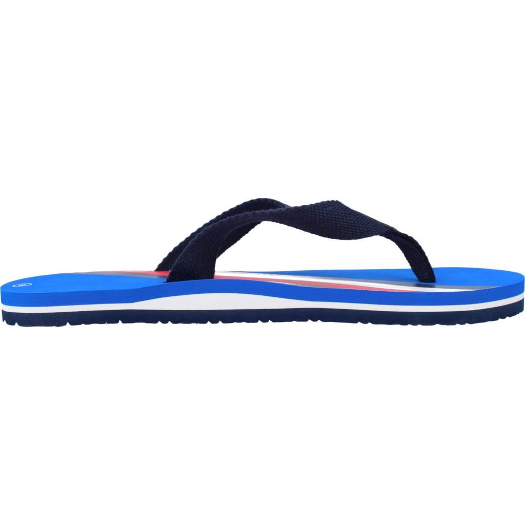 TOMMY HILFIGER STRIPES FLIP FLOP en color AZUL (4)
