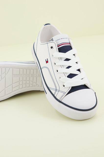 TOMMY HILFIGER LACE UP en color BLANCO (4)