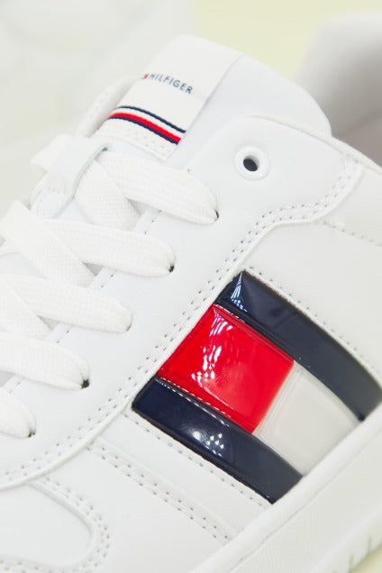 TOMMY HILFIGER LACE UP en color BLANCO (4)