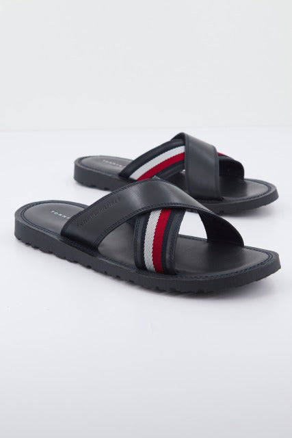 TOMMY HILFIGER CRISS CROSS SANDAL en color AZUL (2)