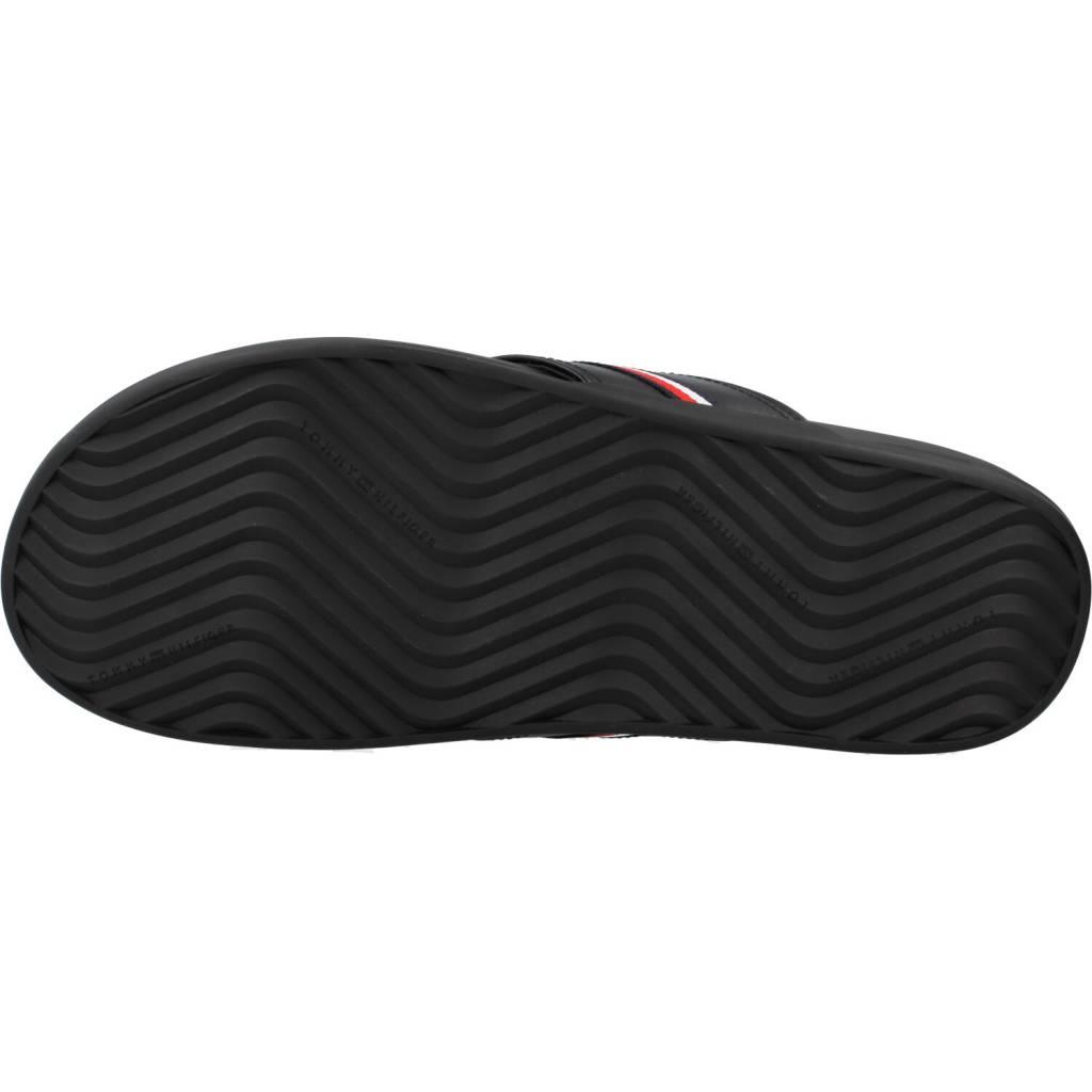 TOMMY HILFIGER CRISS CROSS SANDAL en color NEGRO (6)