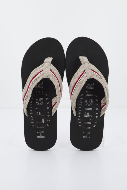 TOMMY HILFIGER BEACH SANDAL en color BEIS (1)