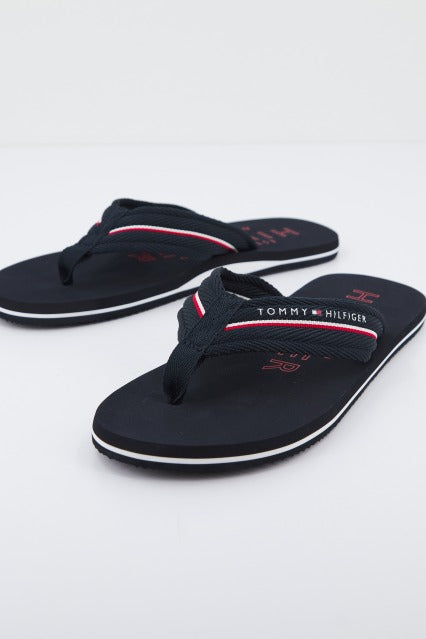 TOMMY HILFIGER BEACH SANDAL en color AZUL (2)