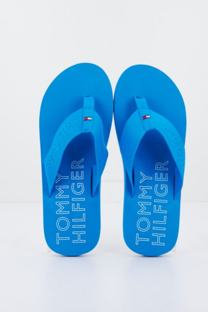 TOMMY HILFIGER BEACH SANDAL en color AZUL (1)