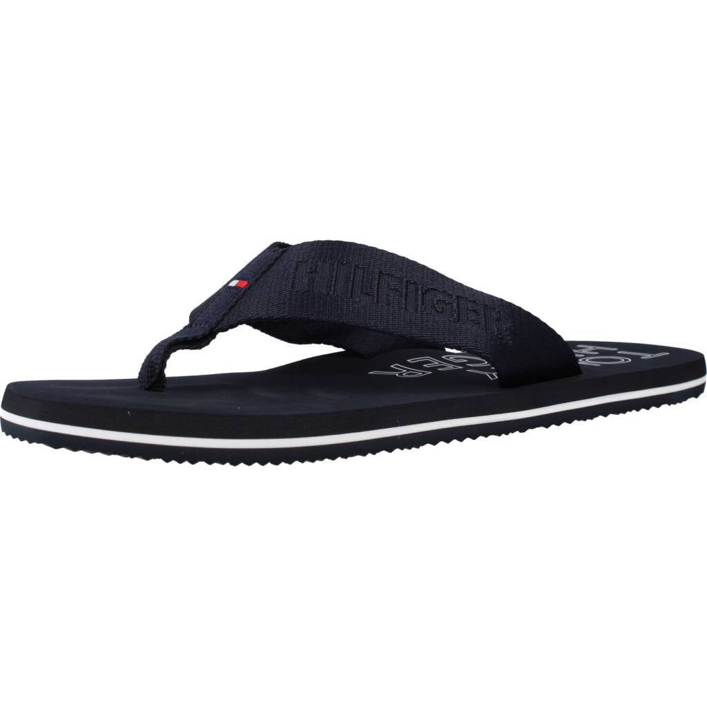 TOMMY HILFIGER BEACH SANDAL en color AZUL (1)