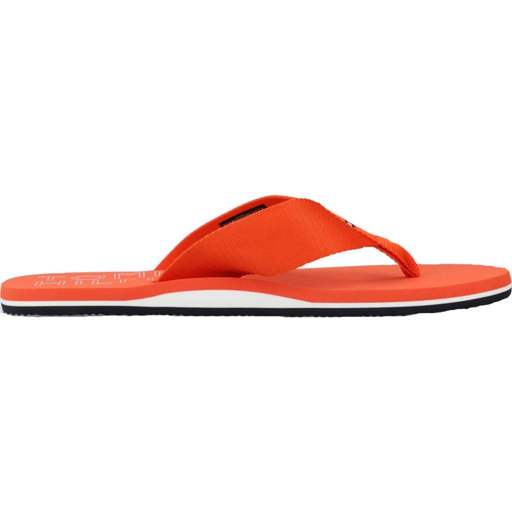 TOMMY HILFIGER BEACH SANDAL en color NARANJA (4)
