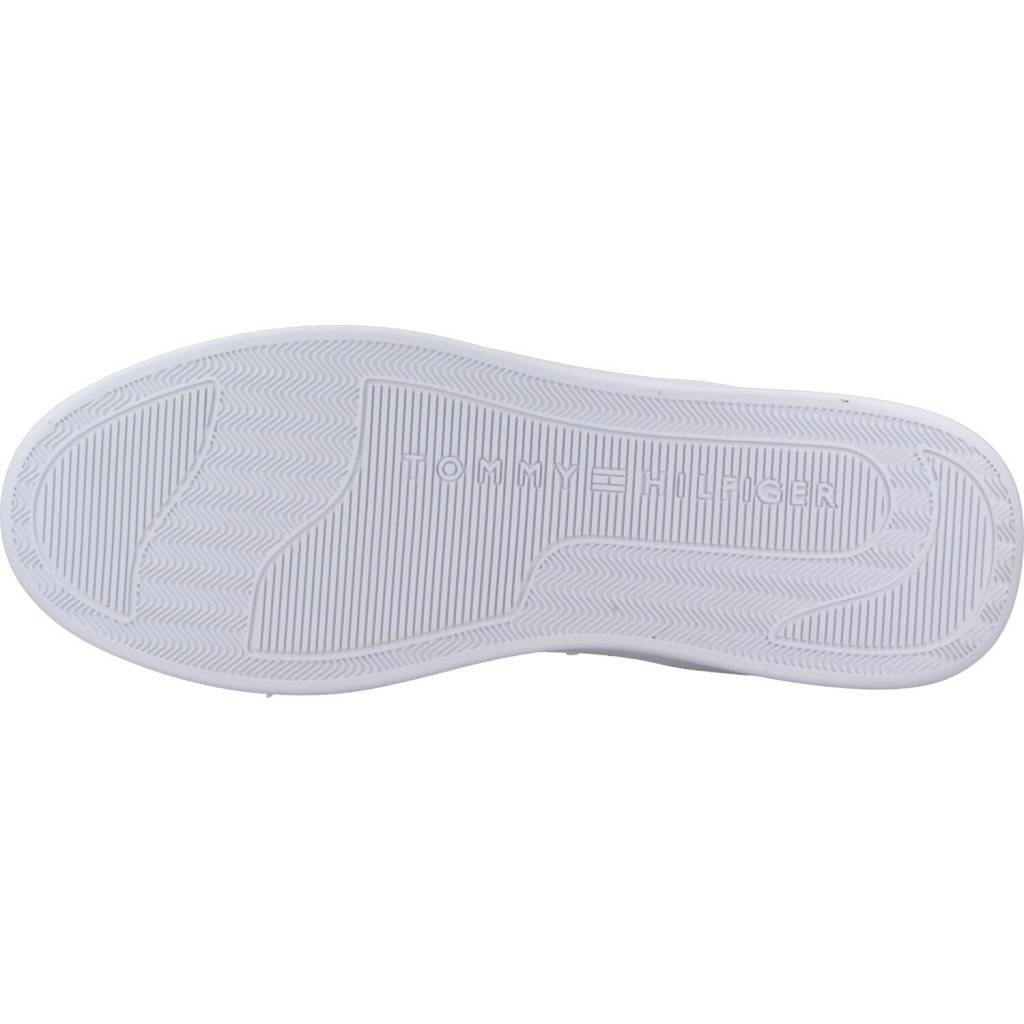 TOMMY HILFIGER BASKET SNEAKER WITH WEBB en color BLANCO (6)