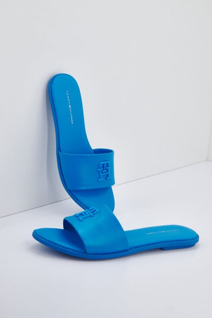 TOMMY HILFIGER TH POP MULE en color AZUL (1)