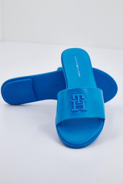 TOMMY HILFIGER TH POP MULE en color AZUL (3)