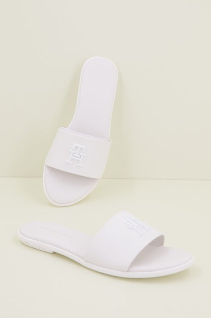 TOMMY HILFIGER TH POP MULE en color BLANCO (2)
