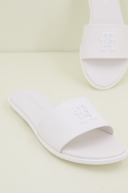 TOMMY HILFIGER TH POP MULE en color BLANCO (3)