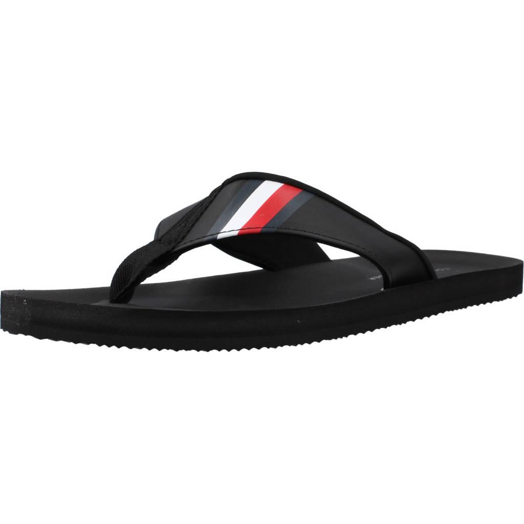 TOMMY HILFIGER COMFORTABLE PADDED BEACH en color NEGRO (1)