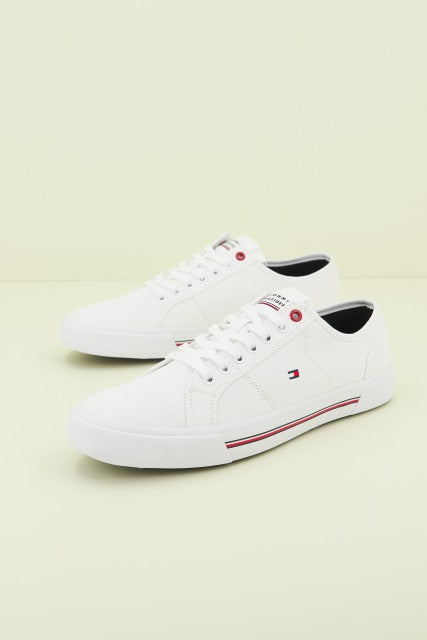 TOMMY HILFIGER CORE CORPORATE VULC CANV en color BLANCO (1)