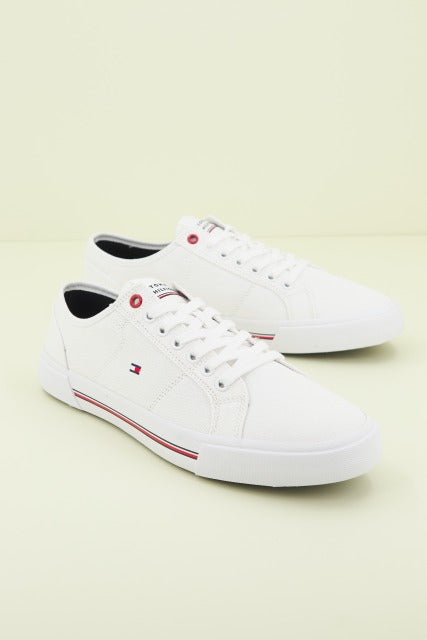 TOMMY HILFIGER CORE CORPORATE VULC CANV en color BLANCO (2)