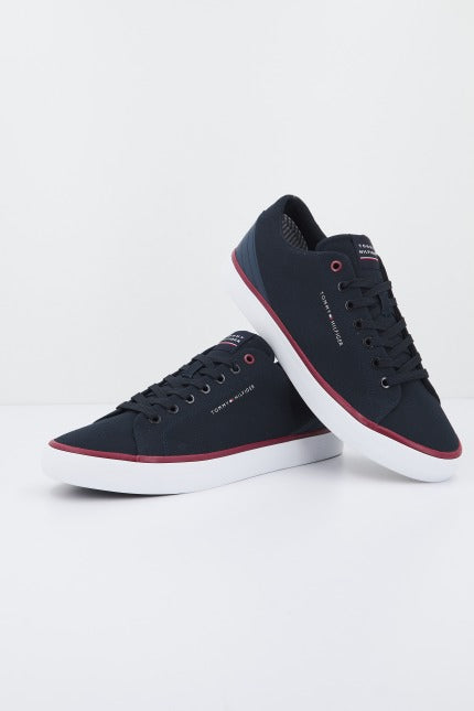 TOMMY HILFIGER TH HI VULC CORE LOW CANV en color AZUL (1)