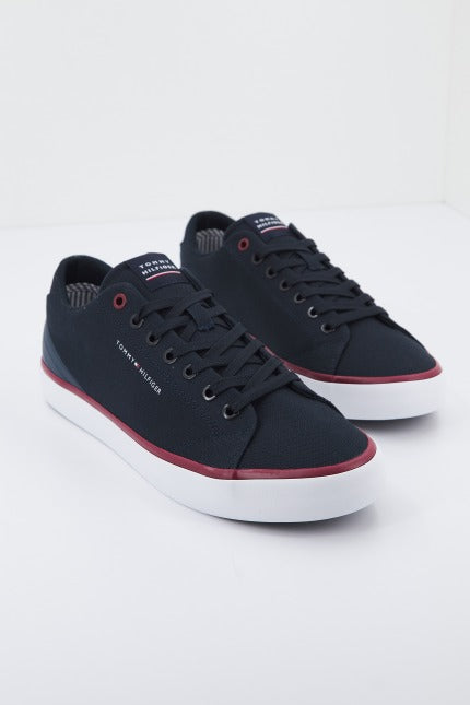 TOMMY HILFIGER TH HI VULC CORE LOW CANV en color AZUL (2)