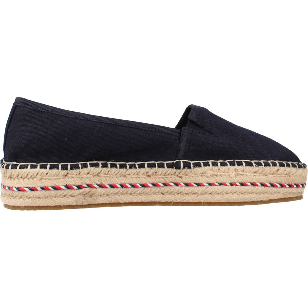 TOMMY HILFIGER TH EMBROIDERED FLATFORM en color BLANCO (4)