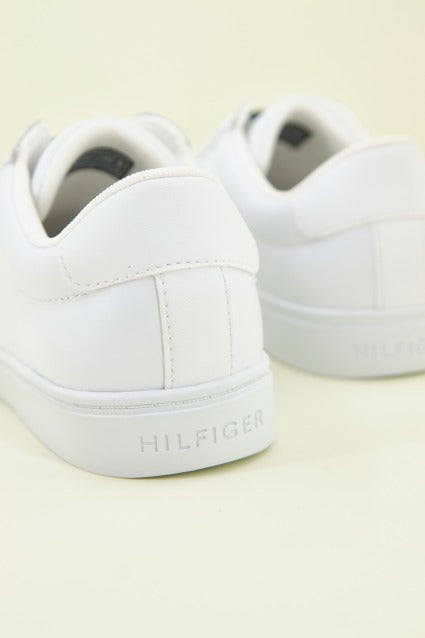 TOMMY HILFIGER ELASTIC SLIP ON SNEAKER en color BLANCO (3)